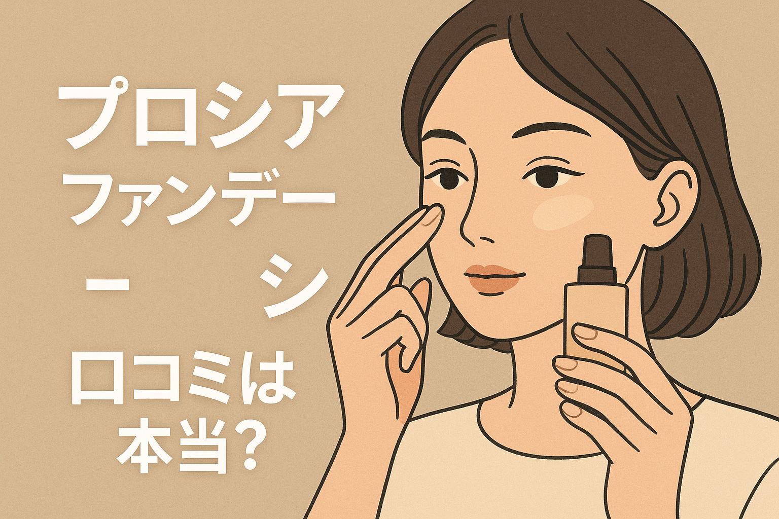 プロシアファンデーション口コミは本当?